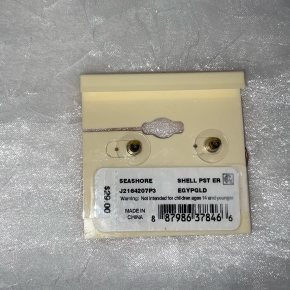 Patricia Nash Shell Earrings, NWT - Picture 5 of 5